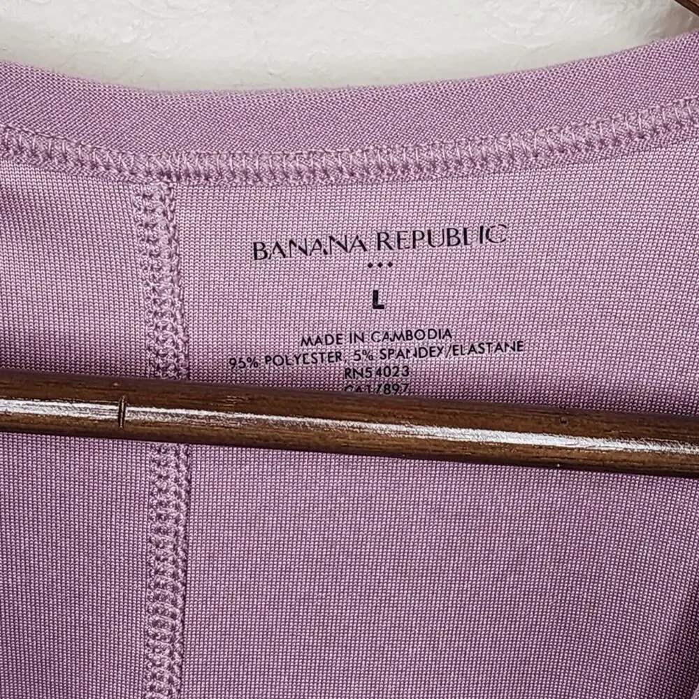 🌻3 For $18 Banana Republic Purple Sleeveless Top Women's Size Large